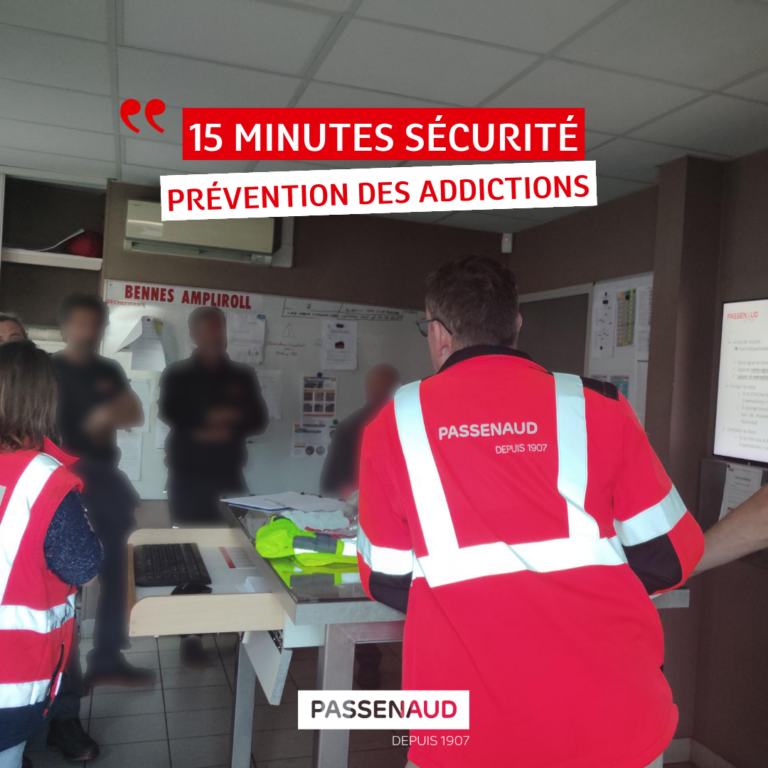 prévention des addictions au travail échange sécurité équipe terrain